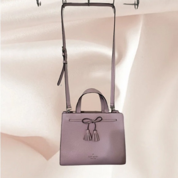 Kate Spade Hayes Small Satchel in ‘Rosy Cheeks’ - Picture 9 of 13